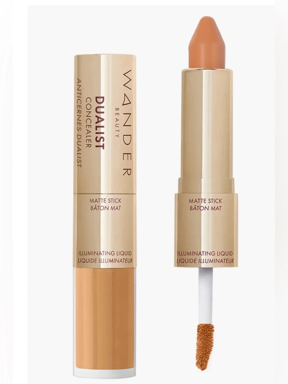 Bundle of 4 Wander Beauty Dualist  Stick (2) PLUS Eyeshadow stick (2) NIB!